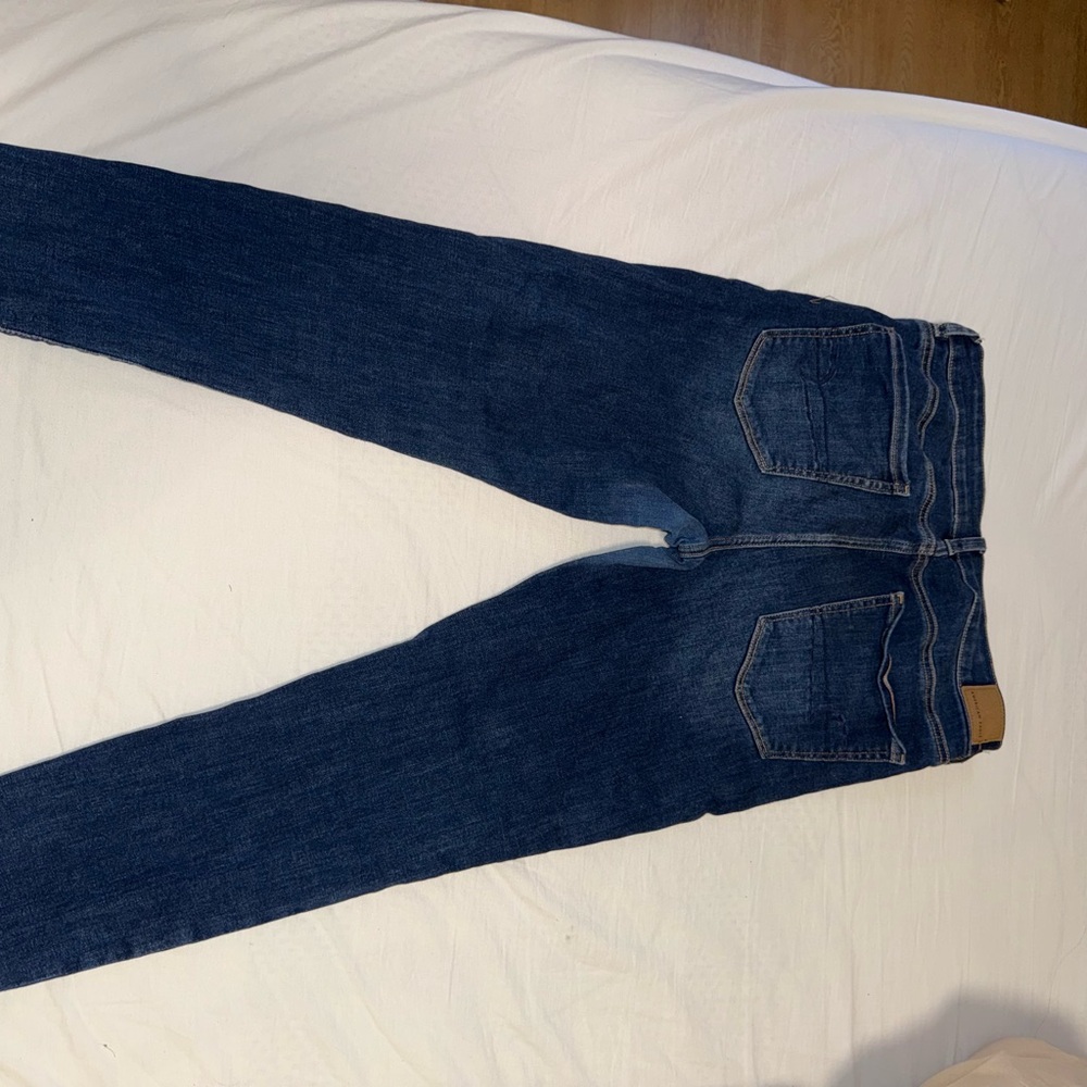 Dark Blue Denim Jeans